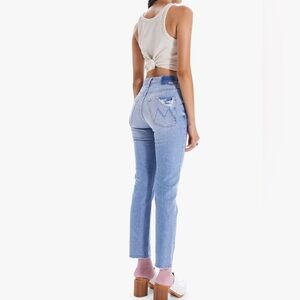 MOTHER High Waisted Hiker Hover Jeans